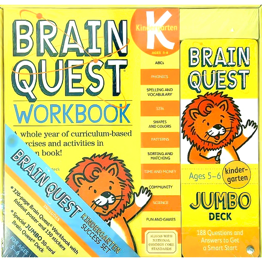 Brain Quest Kindergarten Success Set