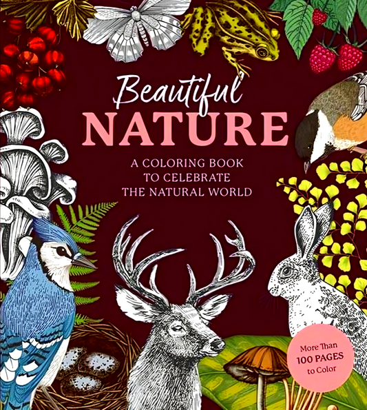 Quarto: Beautiful Nature Colouring Book