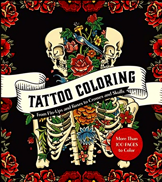 Quarto: Tattoo Colouring Book