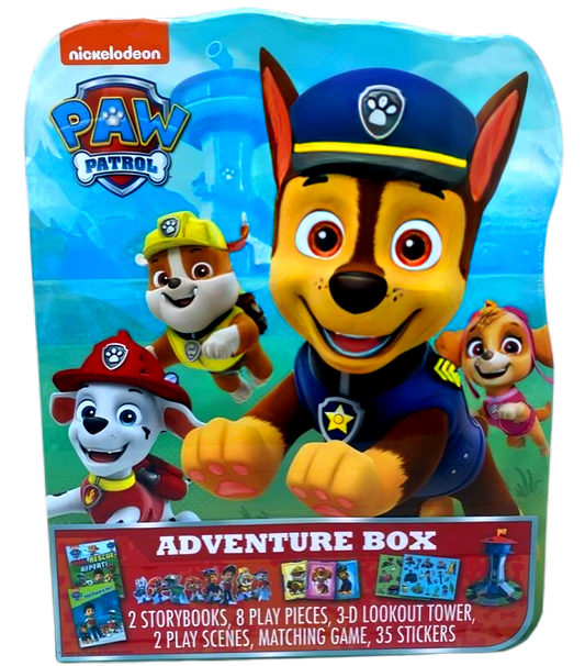 Nickelodeon Paw Shaped Patrol Adventure Box