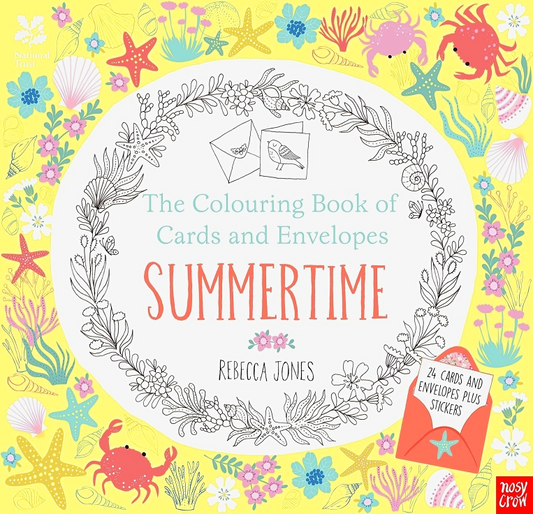 The Colouring Book Of Cards And Envelopes: Summertime