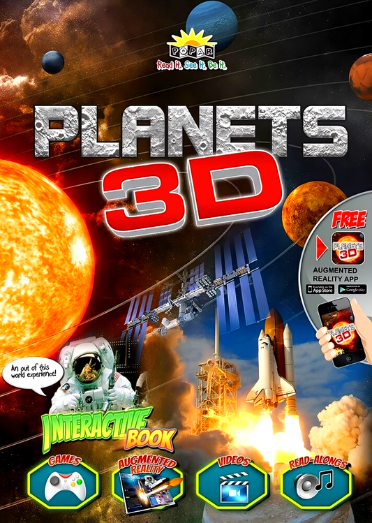 Planets 3D Book