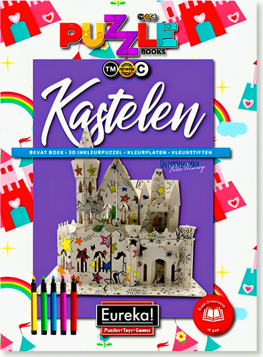 Eureka! 3D Puzzle Book: Castles