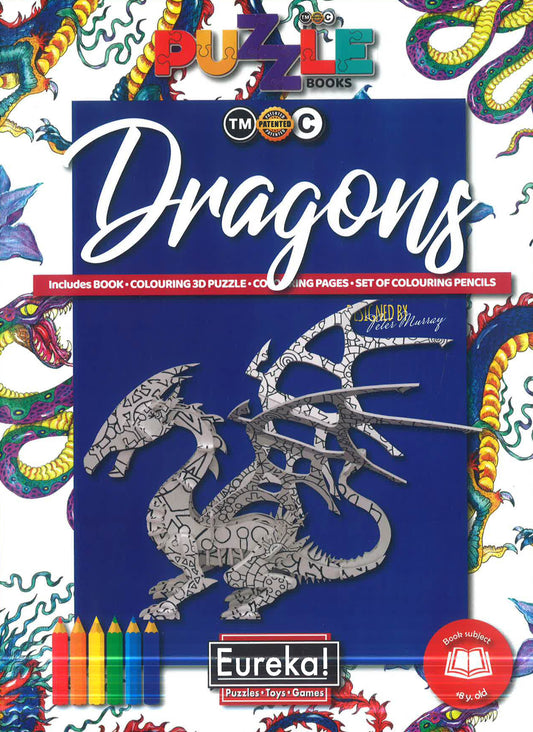 Eureka 3D Puzzle Bk: Dragons