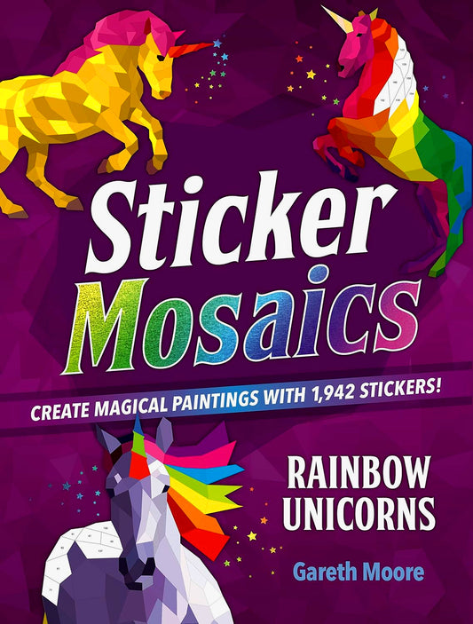 Sticker Mosaics: Rainbow Unicorns