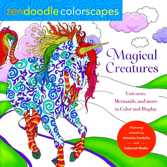 Zendoodle Colorscapes: Magical Creatures