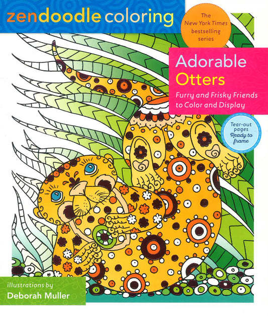 Zendoodle Coloring: Adorable Otters