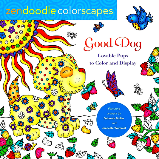 Zendoodle Colorscapes: Good Dog