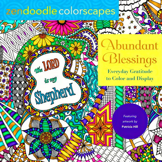 Zendoodle Colorscapes: Abundant Blessings