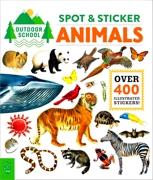 Outdoor School: Spot & Sticker Animals