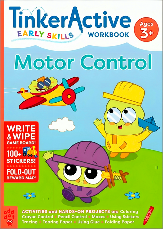 Tinkeractive Early Skills Motor Control Workbook Ages 3+