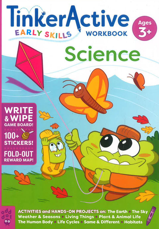 Tinkeractive Early Skills Science Workbook Ages 3+