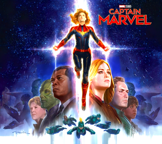 Marvel's Captain Marvel: The Art Of The Movie Slipcase