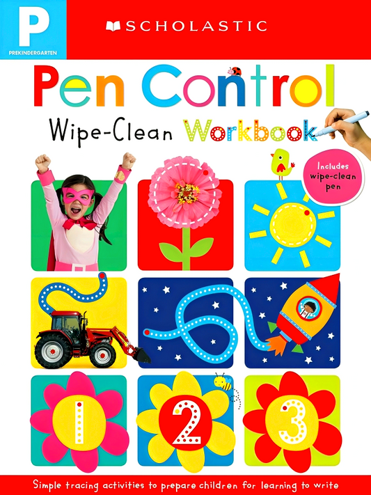 Pen Control: Scholastic Early Learners (Wipe-Clean)