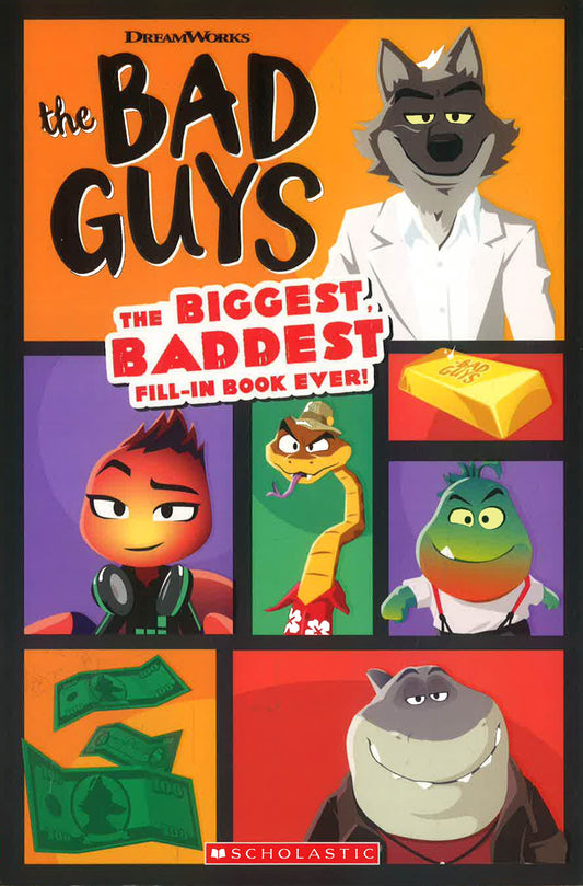 Bad Guys Movie: The Biggest, Baddest Fill-In Book Ever!