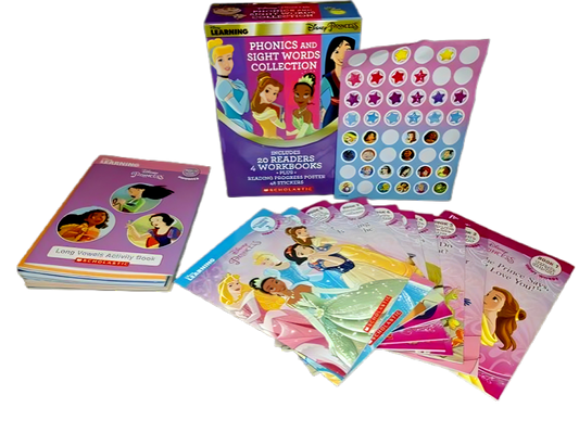 Disney Learning: Disney Princess Phonics And Sight Words Collection