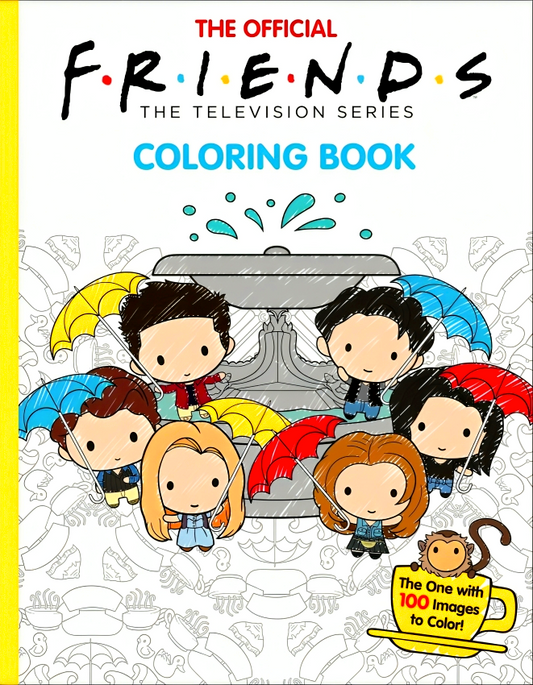 The Official Friends Coloring Book