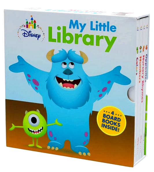 Disney: My Little Library (4 Books : Opposites/Nursery Rhymes/Numbers/Colors)