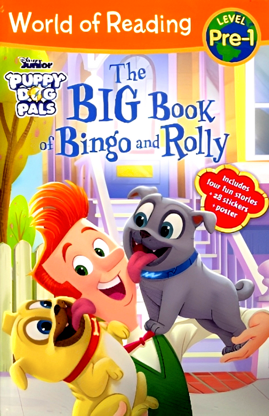 The Big Book of Bingo and Rolly (Puppy Dog Pals, World of Reading, Level Pre-1)