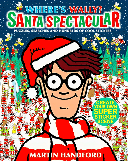 Where's Wally? Santa Spectacular Sticker Activity Book