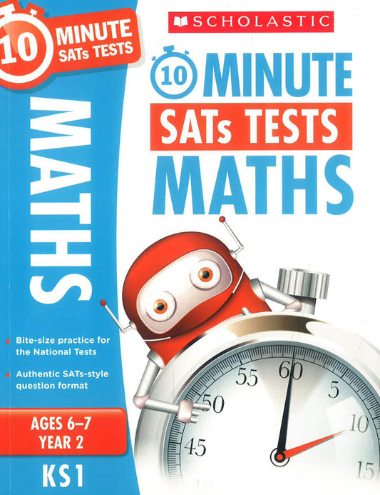 10 Minute Sats Test Ks1: Year 2 (3 Books)