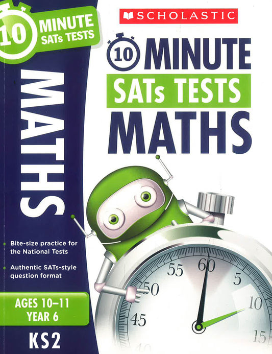 10 Minute Sats Test Ks2: Year 6 (3 Books)