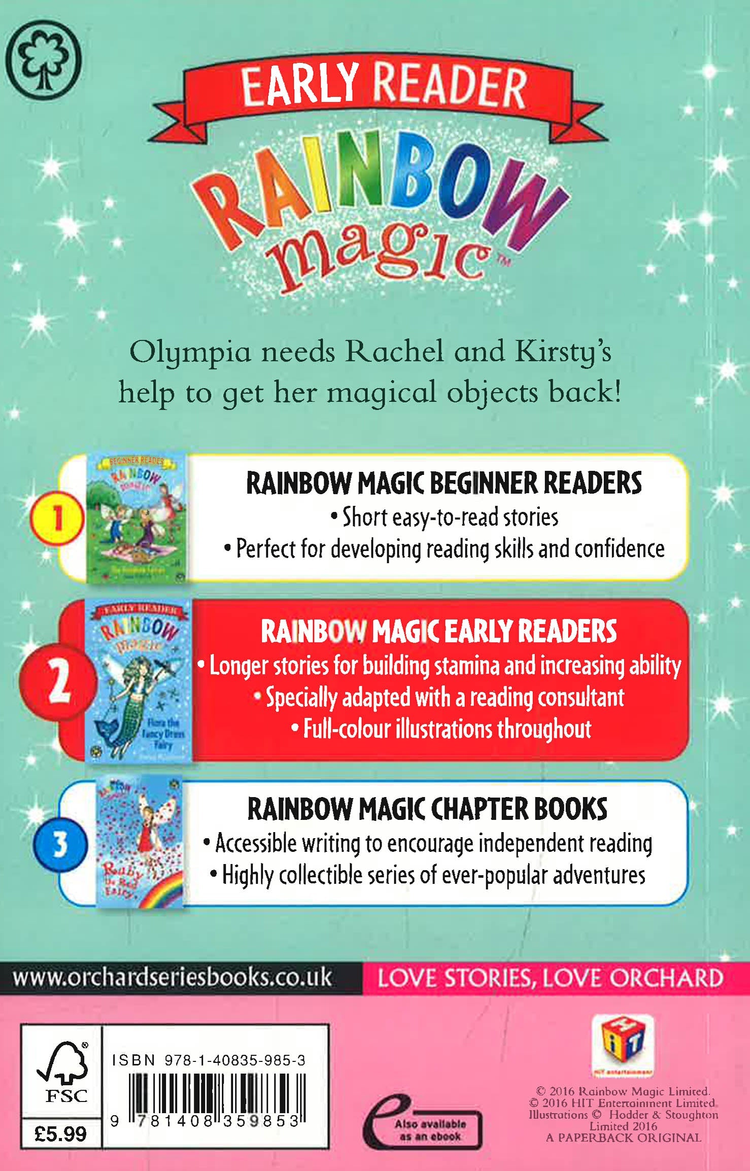 Rainbow Magic Early Reader: Olympia The Games Fairy – BookXcess