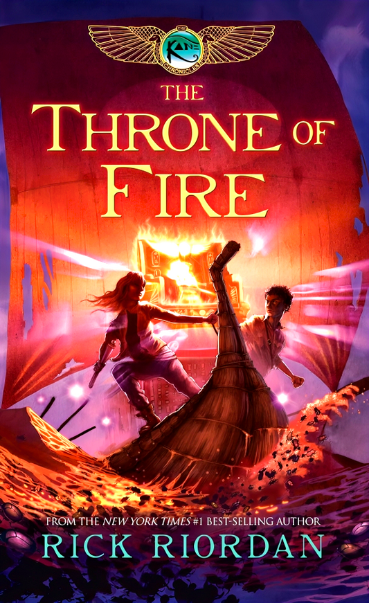 The Throne Of Fire (The Kane Chronicles, Bk. 2)