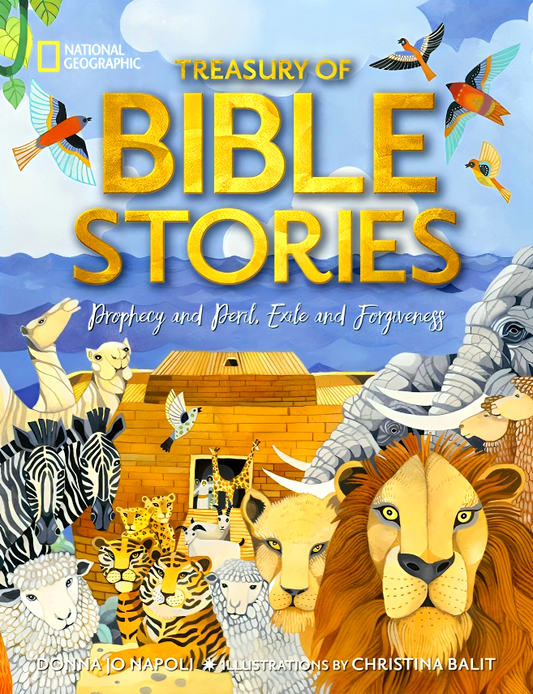 Treasury Of Bible Stories: A Mosaic Of Prophets, Kings, Families, And Foes