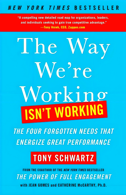 The Way We're Working Isn't Working