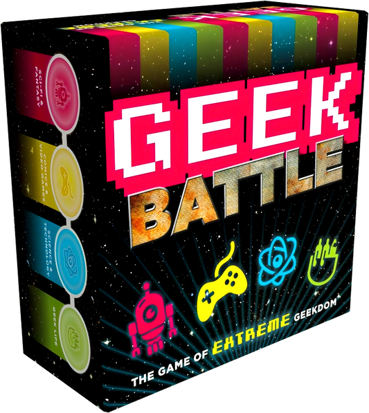 Geek Battle: The Game of Extreme Geekdom (Nerdy Gifts, Gifts for Nerds, Geeky Gifts)
