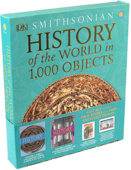 History Of The World In 1,000 Objects Gift Set (DK Smithsonian) – BookXcess