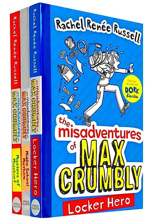 The Misadventures Of Max Crumbly (3 Books Collection)