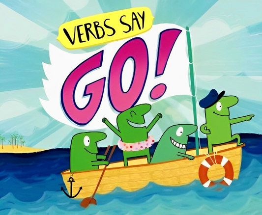 Word Adventures: Verbs Say Go!