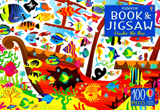 Usborne Book And Jigsaw Under The Sea