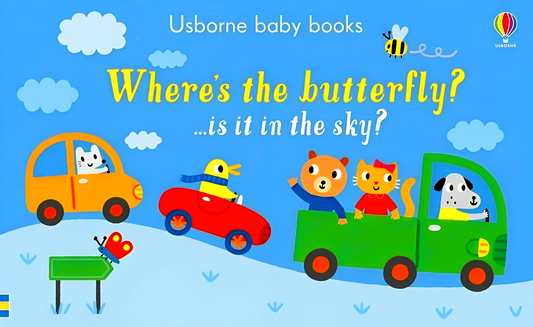 Usborne Baby Books Where's The Butterfly?