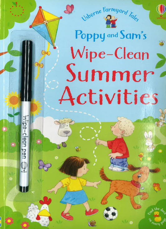 Poppy And Sam's Wipe-Clean Summer Activities