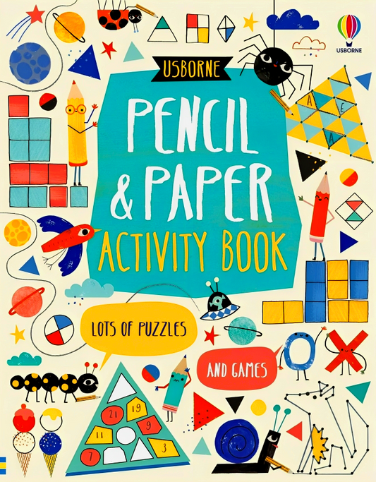 Usborne Pencil & Paper Activity Book