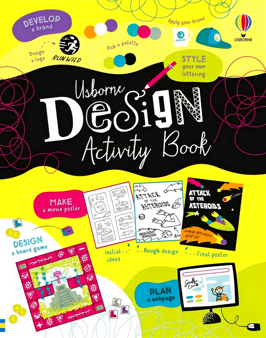 Usborne Design Activity Book