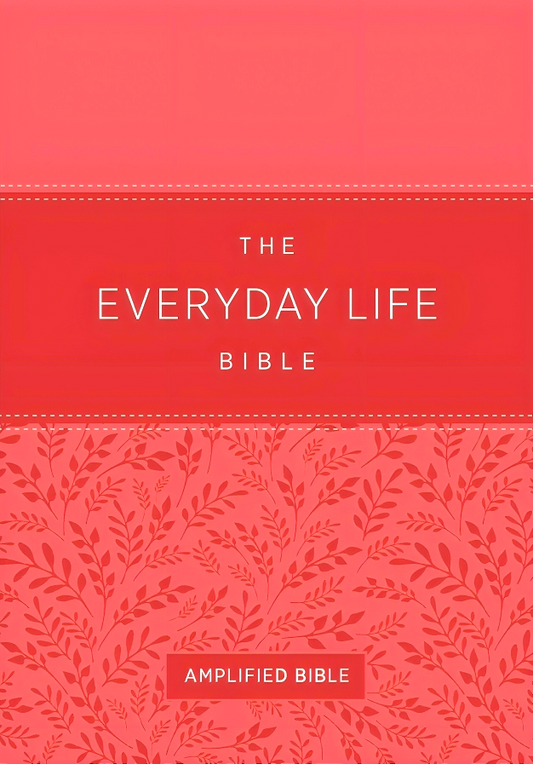 The Everyday Life Bible: Pink Leatherluxe