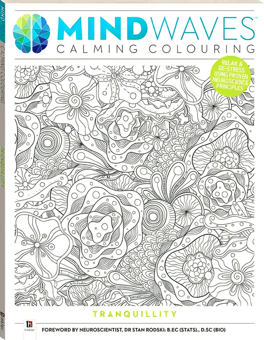 Mindwaves Calming Colouring: Tranquillity