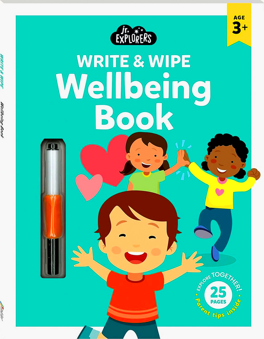 Junior Explorers Write And Wipe: Wellbeing Book