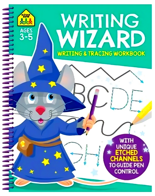 School Zone Writing Wizard Tracing And Writing Book