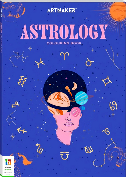 Artmaker: Astrology Colouring Book