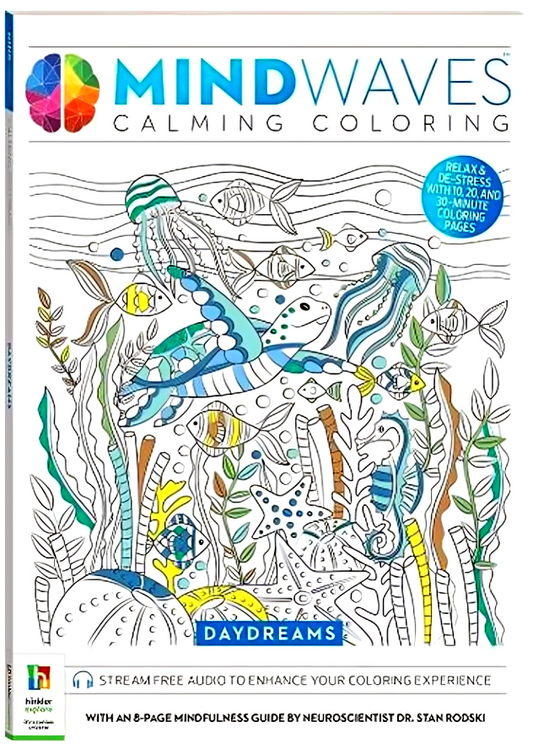 Mindwaves Calming Colouring: Daydreams