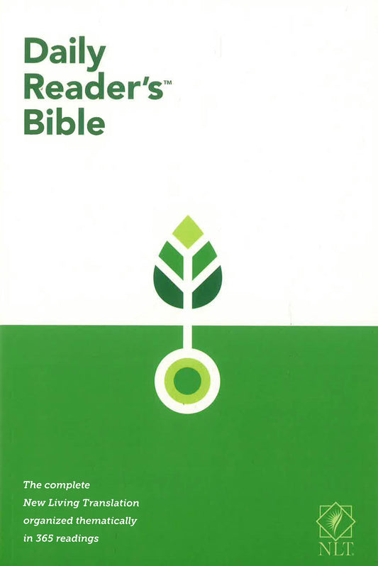 Nlt Daily Reader'S Bible (Softcover, Red Letter)