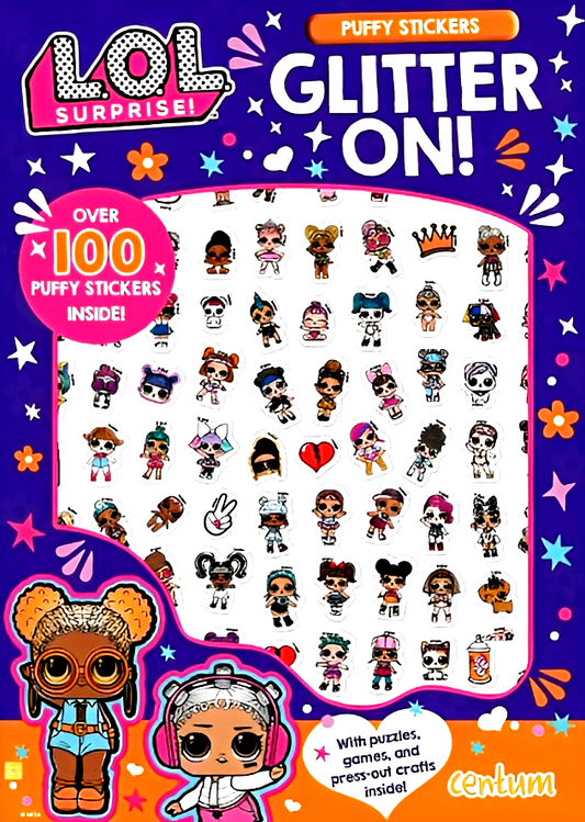 Puffy Stickers: Glitter On! (L.O.L. Suprise!)