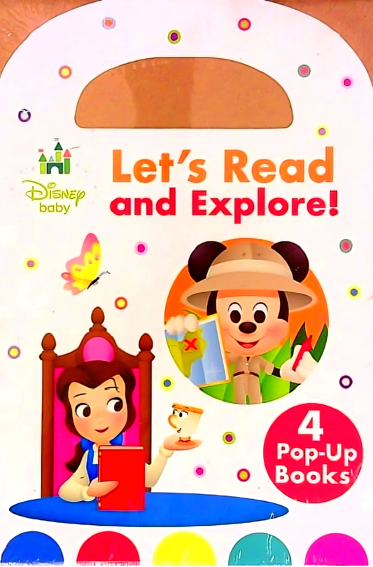 Disney Baby: Let's Read And Explore! (4 Pop-Up Books)