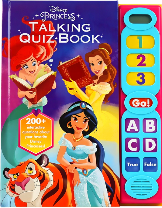 Disney Princess Talking Quiz Book