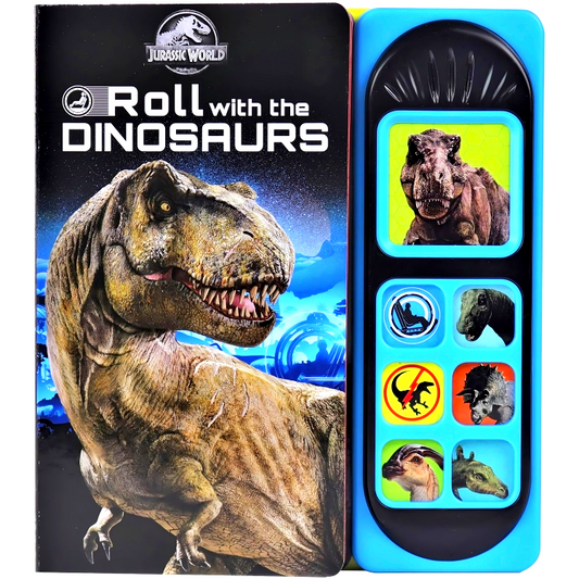 Jurassic World: Roll With The Dinosaurs Sound Book